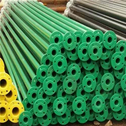 吉安涂塑钢管施工案例